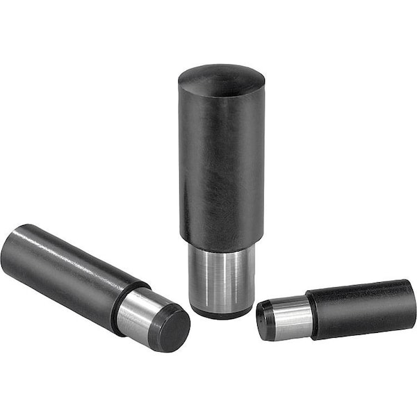 Rest Pad D1=14, H=25, Mild Steel Black Oxidized, Harden., G